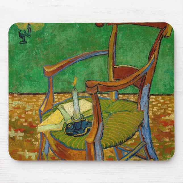 Tapis De Souris Vincent van Gogh - Fauteuil de Paul Gauguin (Devant)