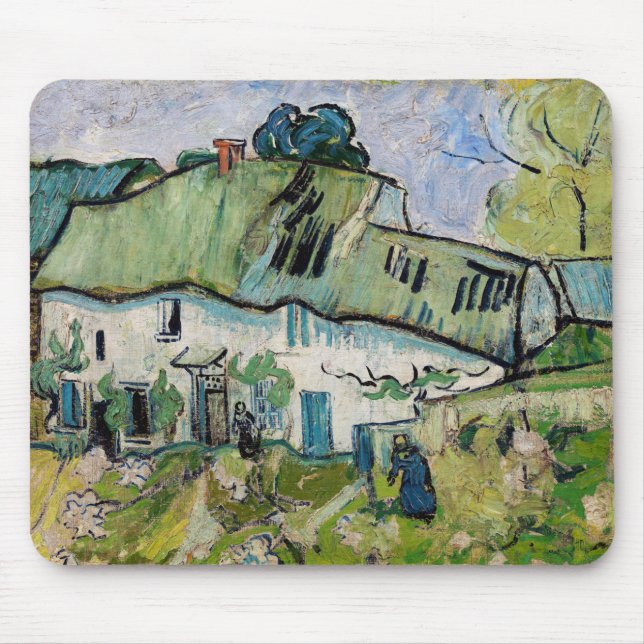 Tapis De Souris Vincent van Gogh - Ferme à deux chiffres (Devant)