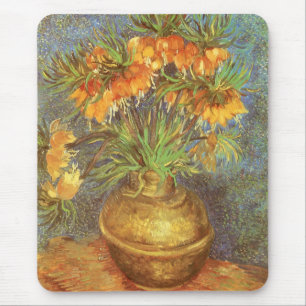 Tapis De Souris Vincent van Gogh - Fritillaires dans un vase de cu