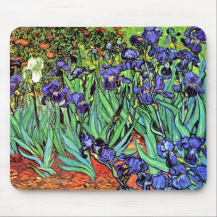Tapis De Souris Vincent Van Gogh - Iris - Amoureux de Fleurs Beaux