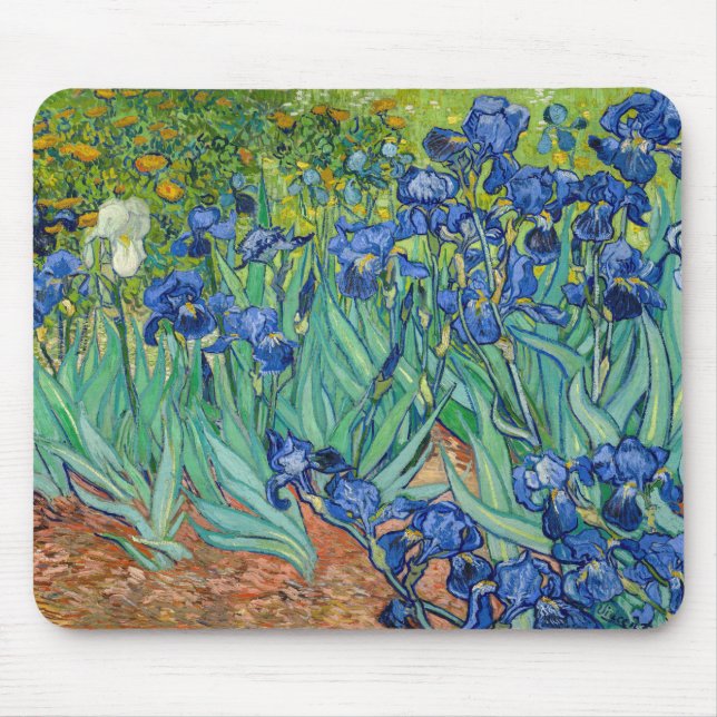 Tapis De Souris Vincent Van Gogh - Irises (Devant)