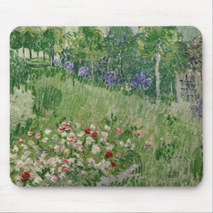 Tapis De Souris Vincent van Gogh jardin de Daubigny, 1890