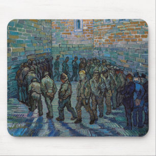 Tapis De Souris Vincent van Gogh - La cour de la prison