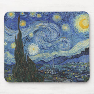 Tapis De Souris Vincent van Gogh  La Nuit étoilée, juin 1889