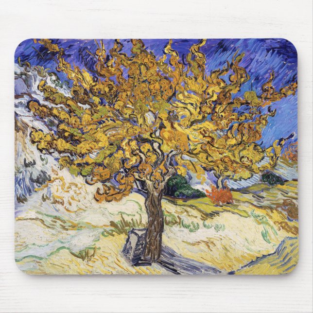 Tapis De Souris Vincent van Gogh - Le Mûrier (Devant)