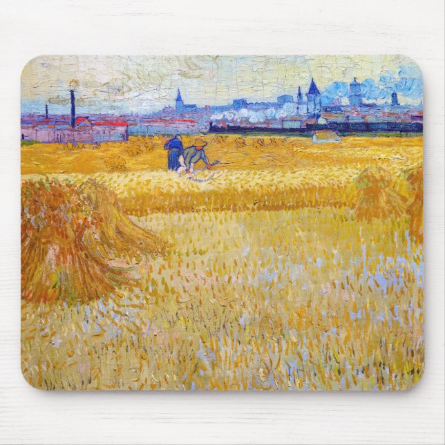 Tapis De Souris Vincent van Gogh - Les pêcheurs (Devant)
