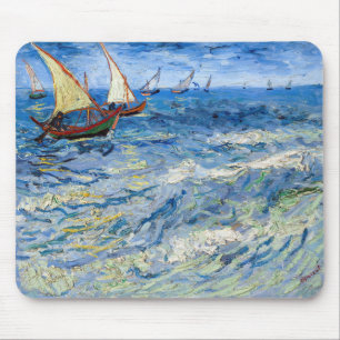 Tapis De Souris Vincent van Gogh - Marine près de Saintes-Maries