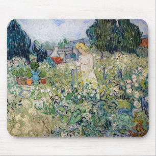 Tapis De Souris Vincent van Gogh - Miss Gachet dans son jardin