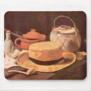 Tapis De Souris Vincent van Gogh - Nature morte avec chapeau de pa