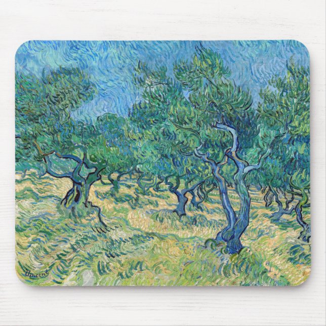 Tapis De Souris Vincent van Gogh - Olive Grove (Devant)