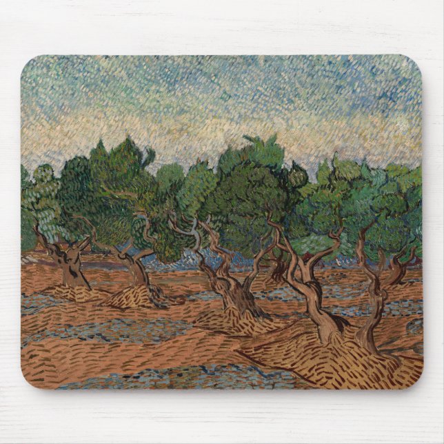 Tapis De Souris Vincent van Gogh - Olive Grove (Devant)