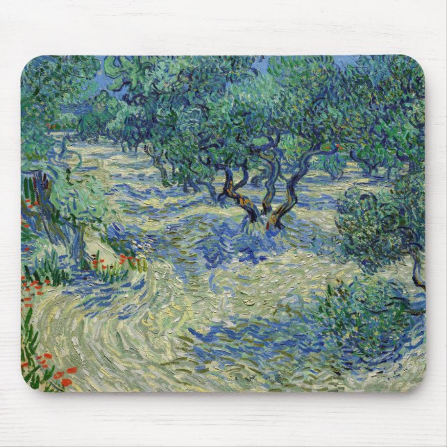 Tapis De Souris Vincent van Gogh - Olive Orchard (Devant)