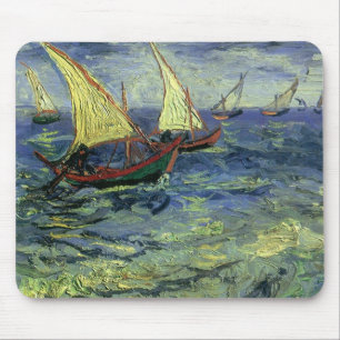 Tapis De Souris Vincent van Gogh - Paysage marin aux Saintes Marie
