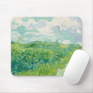Tapis De Souris Vincent Van Gogh peinture Champ de blé vert
