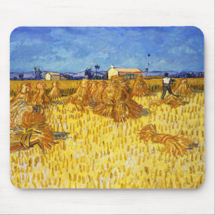 Tapis De Souris Vincent van Gogh - Récolte en Provence