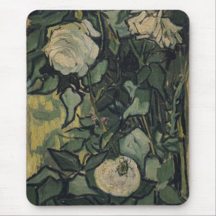 Tapis De Souris Vincent van Gogh - Roses et coléoptères