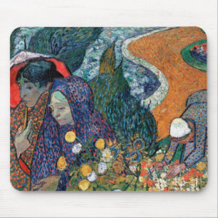 Tapis De Souris Vincent Van Gogh - Souvenir du jardin à Etten