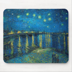 Tapis De Souris Vincent Van Gogh Starry Night Over the Rhone