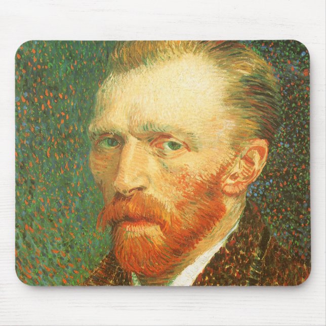 Tapis De Souris Vincent van Gogh - Van Gogh Autoportrait (Devant)