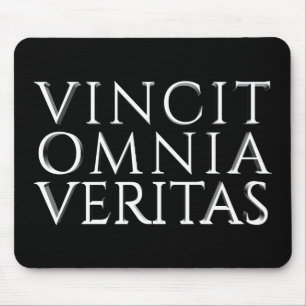 TAPIS DE SOURIS VINCIT OMNIA VERITAS MOUSE PAD