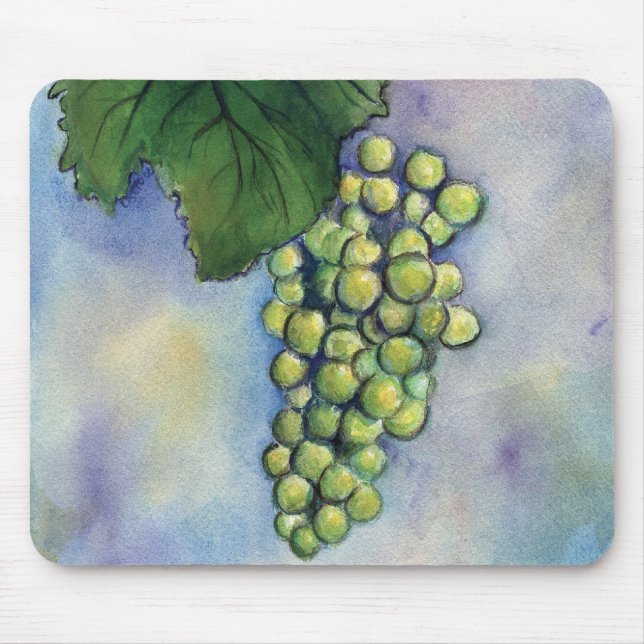 Tapis De Souris Vins de Chardonnay Mousepad (Devant)
