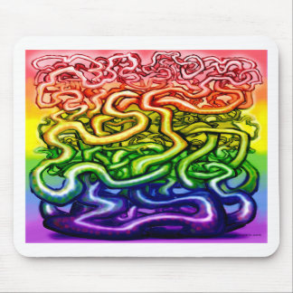 Tapis De Souris Vins LGBQT Arc-en-ciel