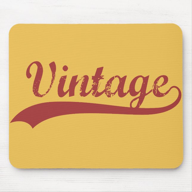 Tapis De Souris Vintage (Devant)