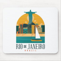 Vintage à la mode de Brazil City Rio de Janeiro