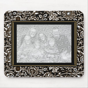 Tapis de souris Vintage "AJOUTEZ Votre Photo" Cadr