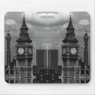 Tapis De Souris Vintage Angleterre Londres poste tour Big ben M