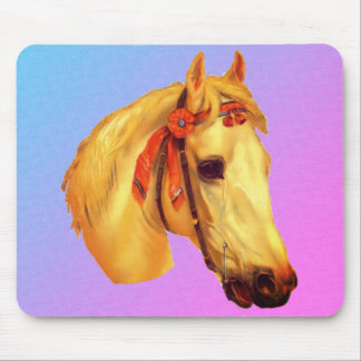Tapis De Souris Vintage Art Horse Head Drawing 