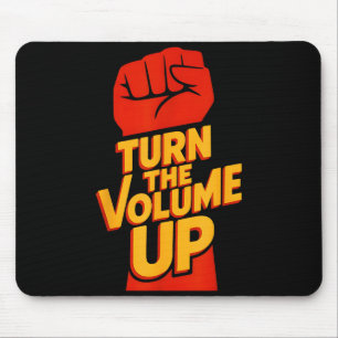 Tapis De Souris Vintage Augmentez Le Volume Pour Hommes Femmes