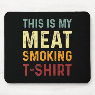 Tapis De Souris Vintage Bbq Smoker - Funny Barbecue - C'Est Mon M