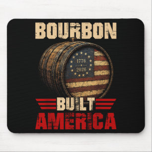 Tapis De Souris Vintage Built America 1776 2026 Patriotique