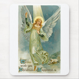 Tapis De Souris Vintage Christmas Image Mousepad