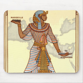 Tapis De Souris Vintage Egypte Voyage Mousepad