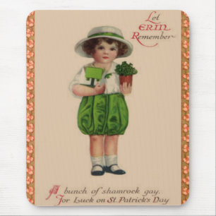 Tapis De Souris Vintage Erin Souvenez-vous de Mousepad