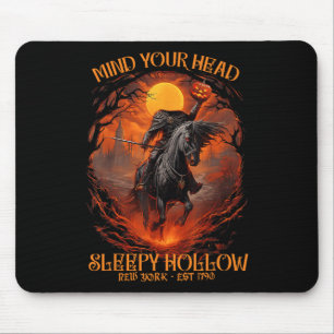 Tapis De Souris Vintage Esprit Votre Tête Sleepy Hollow Hors Sans