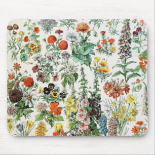 Tapis De Souris Vintage Flowers