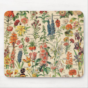 Tapis De Souris Vintage Flowers