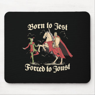 Tapis De Souris Vintage Funny Born To Quest Forced To Clock In Sar