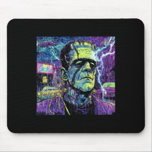 Tapis De Souris Vintage Funny Frankenstein Monster Amateurs Éffray