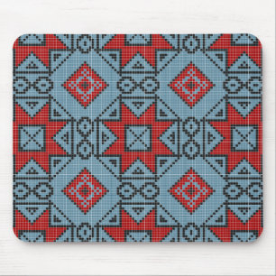 Tapis De Souris Vintage géométrique classique mignon tendance élég