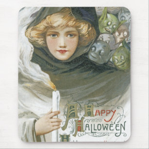 Tapis De Souris Vintage Halloween