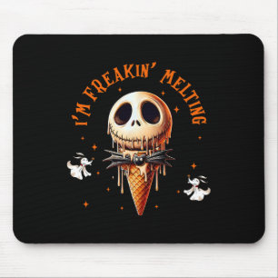 Tapis De Souris Vintage Im Fusion De Glace Cream Halloween Sp