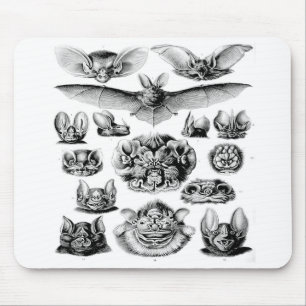 Tapis de souris vintage impressionnant de batte