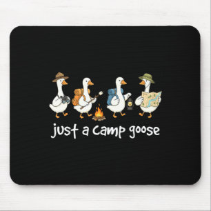 Tapis De Souris Vintage juste une oie de camp humour pour les amou