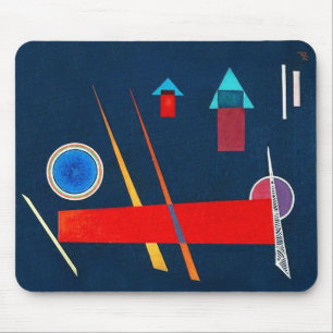 Tapis De Souris Vintage "Mighty Red" - Kandinsky Art