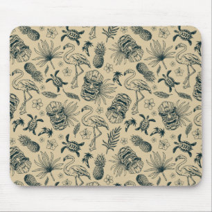 Tapis De Souris Vintage Motif tropical