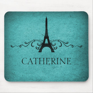 Tapis De Souris Vintage Mousepad, Turquoise